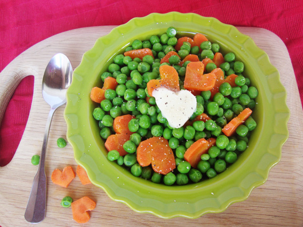 Peas And Heart Carrots 2