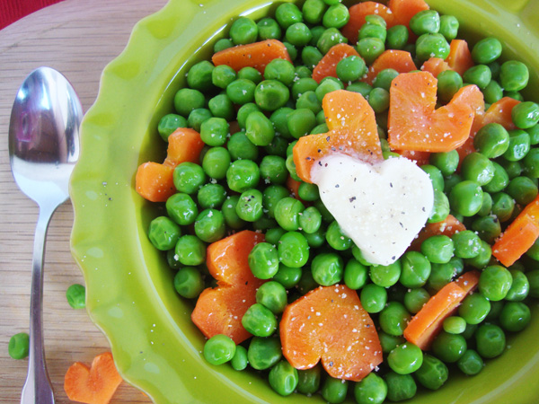 Peas And Heart Carrots 6