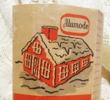 Vintage Gingerbread House Mold