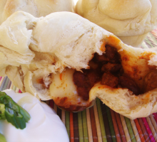 Rhodes Guest Blog: Chili Cheese Rolls…and a Giveaway!