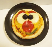 Smiley Face Pizza – Rhodes Guest Post and A Cookbook Giveaway
