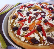 Rhodes Guest Blog:  Mediterranean Pizza