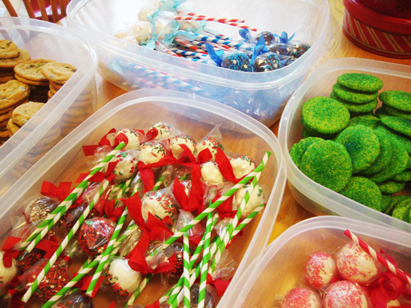 Cake Pops And Christmas Cookies