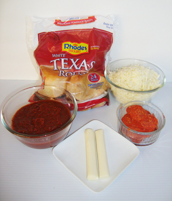 Football Pepperoni Pizza Ingredients